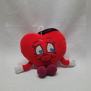 Silly Slammer Heart Pounder With Tags  1998 Plush- No Sound